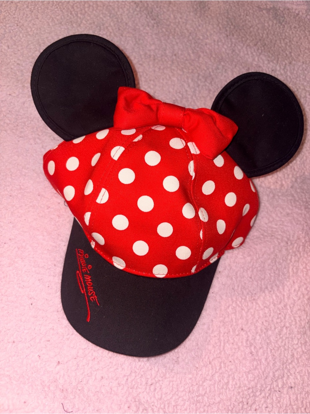 Minnie Mouse youth sized hat cap